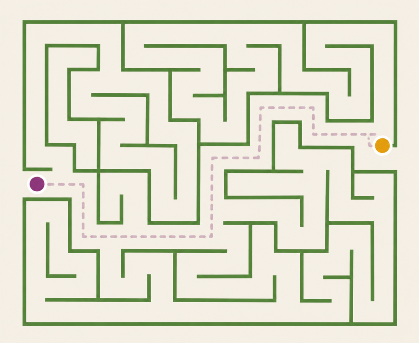 Memory Maze game board